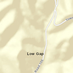 Low Gap Ohio Street Map