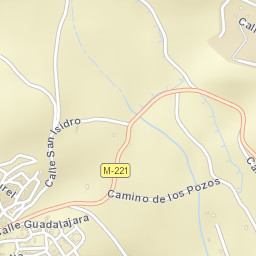 Brea de Tajo Street Map