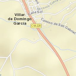 Villar de Domingo García Street Map