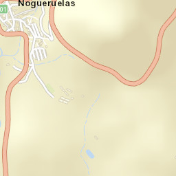 Nogueruelas Street Map