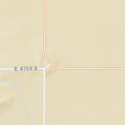 Ar88 Fort Duchesne Randlett UT Street Map