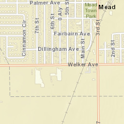 Mead Street Map