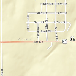 299 Main St Shubert, Nebraska Street Map