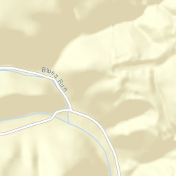 Rush Run Ohio Street Map