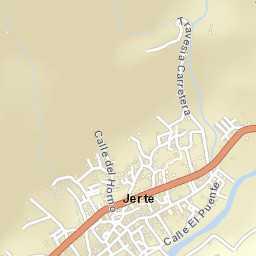 Jerte Street Map