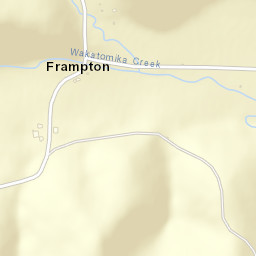 Frampton Ohio Street Map