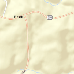 Peoli Ohio Street Map