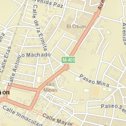 Griñón Street Map