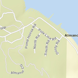 Almanor California Street Map
