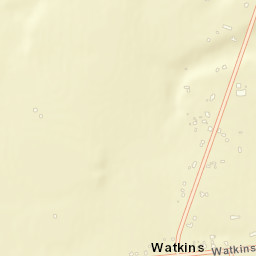 Watkins Ohio Street Map