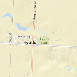 Hyatts Ohio Street Map