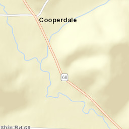 Cooperdale Ohio Street Map