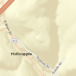 831-915 Highway 403, Hollsopple, PA Street Map