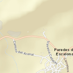 Paredes de Escalona Street Map