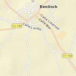 Benlloch Street Map
