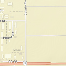 14300-14602 County Rd 9 1/2, Longmont, CO Street Map