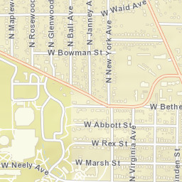 1731-2107 W Waid Ave Muncie IN Street Map