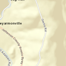 Jug Run Ohio Street Map