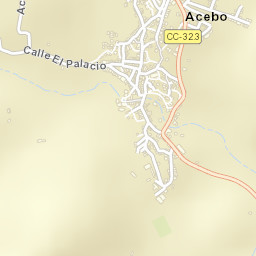 Acebo Street Map