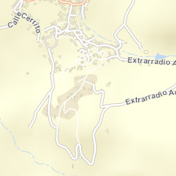 Casas del Monte Street Map