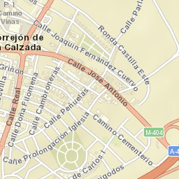 Torrejón de la Calzada Street Map