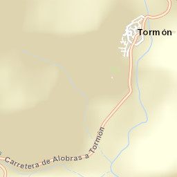 Tormón Street Map