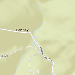 Penney California Street Map