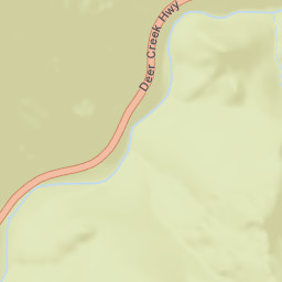 State Highway 32, Lassen National Forest, CA, USA Street Map