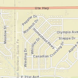 Peppler Drive, Longmont, CO 80504, USA Street Map