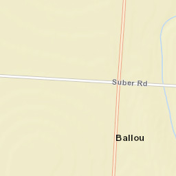 Ballou Ohio Street Map