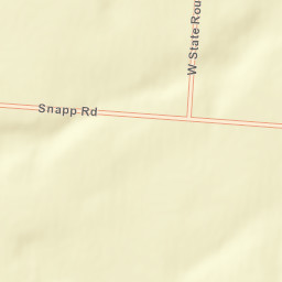 Crayon Ohio Street Map