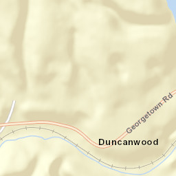 Duncanwood Ohio Street Map