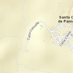 Santa Cruz de Paniagua Street Map