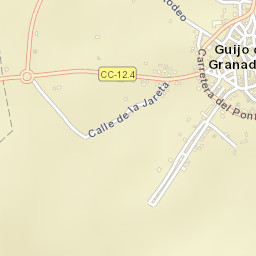 Guijo de Granadilla Street Map