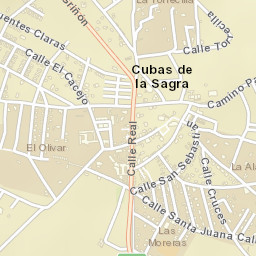 Cubas Street Map