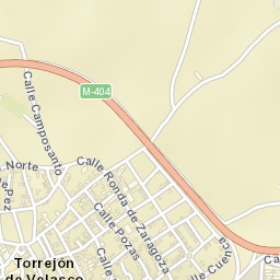 Torrejón de Velasco Street Map