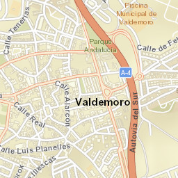 Valdemoro Street Map