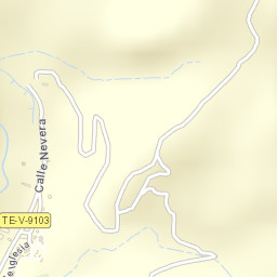 Tramacastiel Street Map