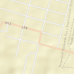 Baghramyan Street Map