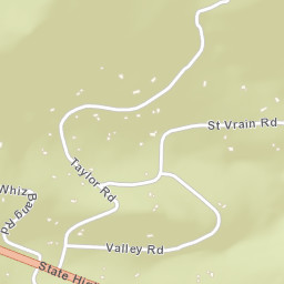 Pine Valley Colorado Street Map