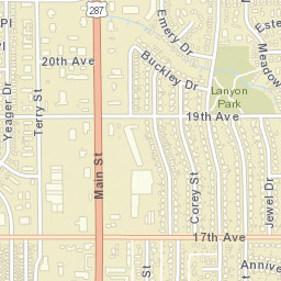 1950 Kimbark St Longmont CO 80501 Street Map