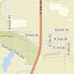Barnett Park Road, McCook, NE 69001, USA Street Map