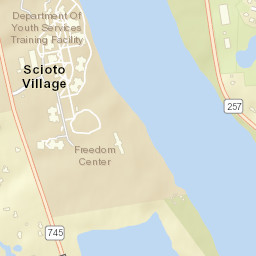 Scioto Village Ohio Street Map