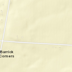 Barrick Corners Ohio Street Map