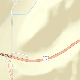 Piedmont Ohio Street Map