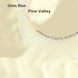 Glen Run Ohio Street Map