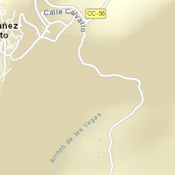 Santibáñez el Alto Street Map