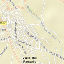 Estremera Street Map