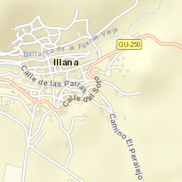 Illana Street Map