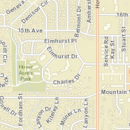 2304-2328 Mountain View Ave Longmont CO Street Map